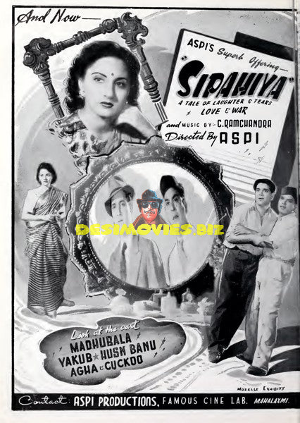 Sipahiya (1949) Press Advert
