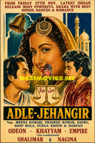 Adl-e-Jehangir (1955) Advert