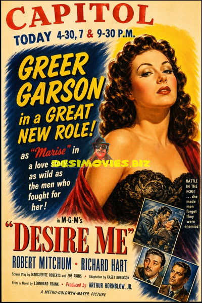 Desire Me (1947) Press Advert (Pakistan)