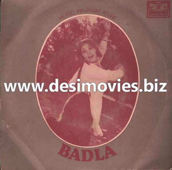 Badla (1979)- 45 Cover - www.desimovies.biz