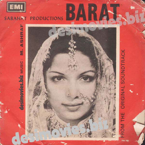 Barat (1978) - 45 Cover - www.desimovies.biz
