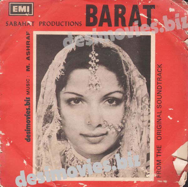 Barat (1978) - 45 Cover - www.desimovies.biz