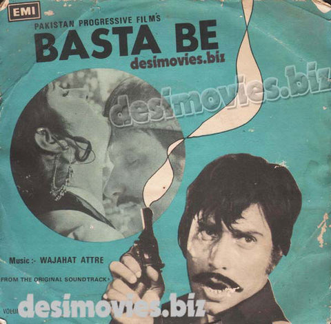 Basta Be (1980+Unreleased) - 45 Cover - www.desimovies.biz