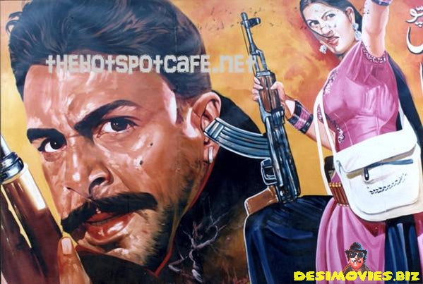 Billboard Cinema Art off the Streets of Lahore. - www.desimovies.biz