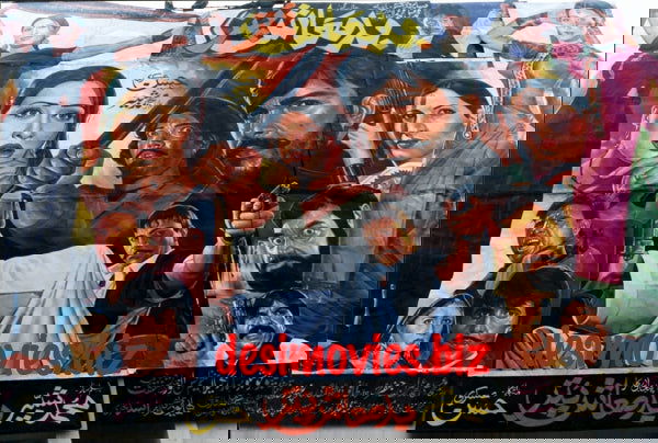 Billboard Cinema Art off the Streets of Lahore. - www.desimovies.biz