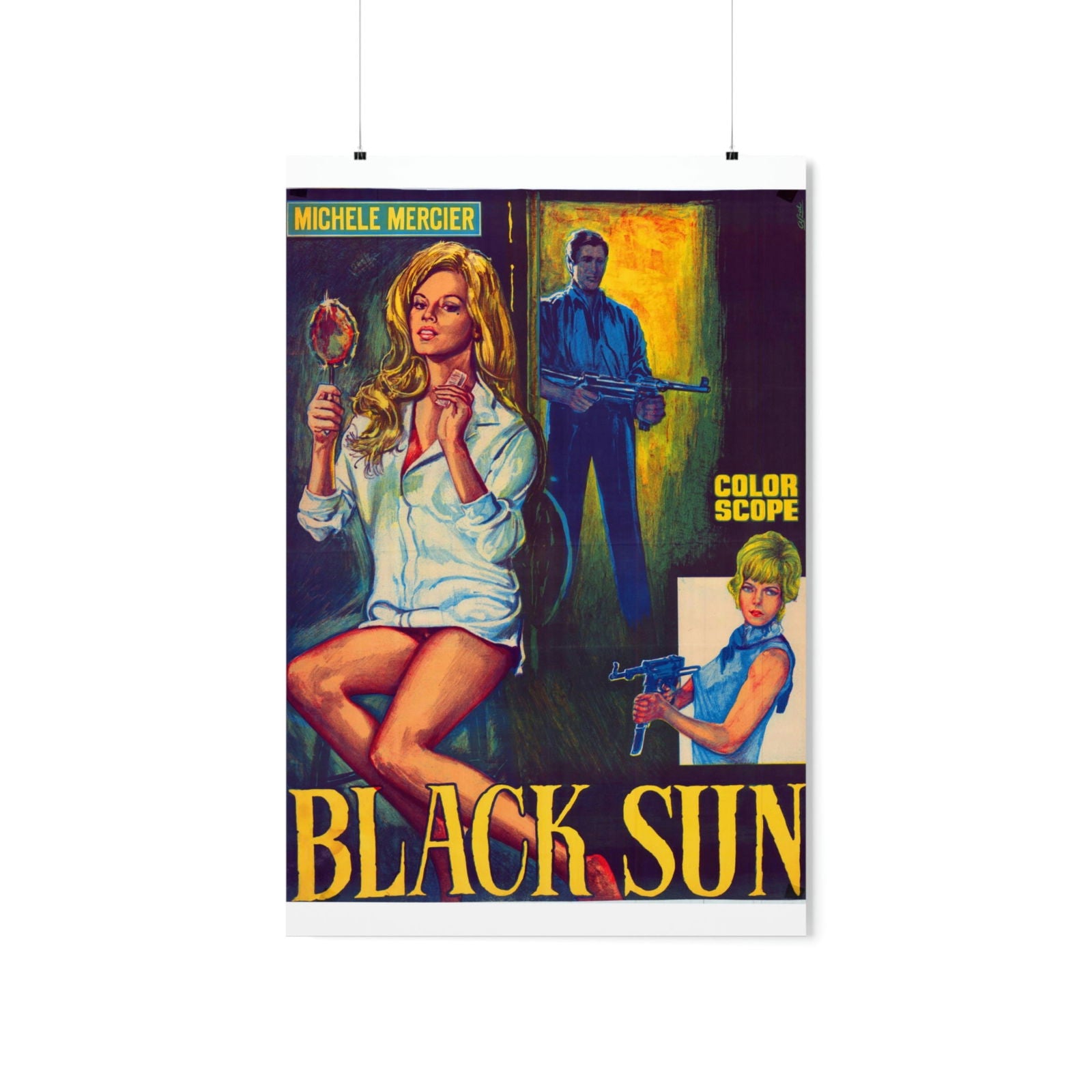 Black Sun Original Movie Poster Print - Premium Matte Vertical Posters - www.desimovies.biz
