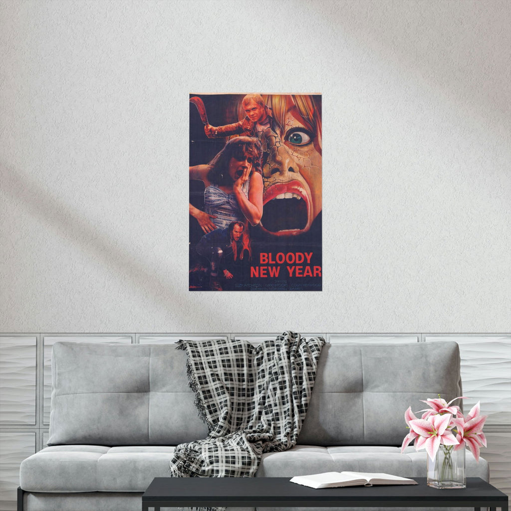 Bloody New Year Original Poster for Pakistan Release - Premium Matte Vertical Posters - www.desimovies.biz