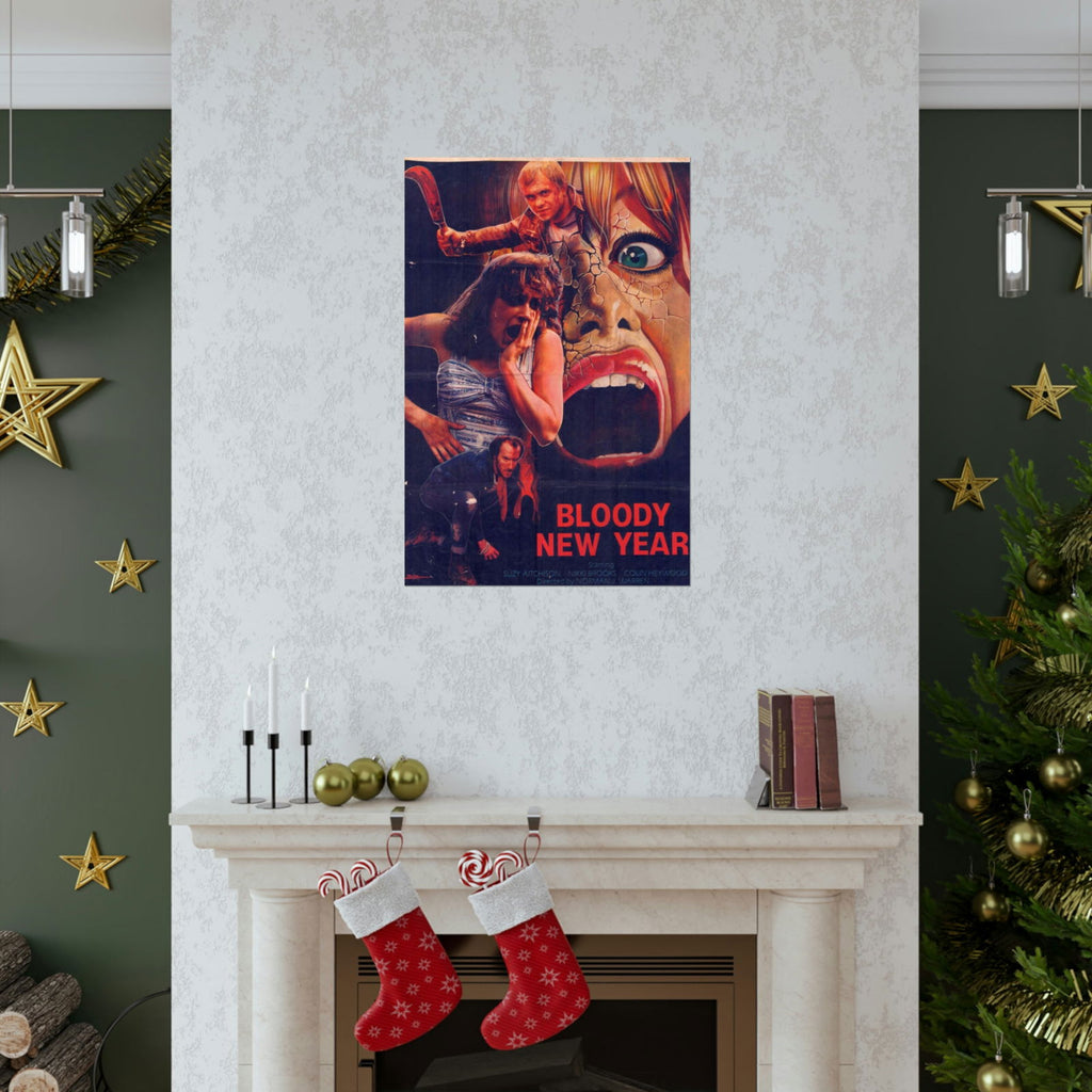 Bloody New Year Original Poster for Pakistan Release - Premium Matte Vertical Posters - www.desimovies.biz