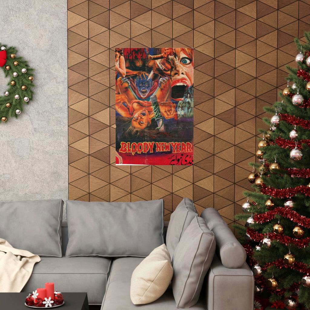 Bloody New Year Pakistani Poster - Premium Matte Vertical Poster - www.desimovies.biz