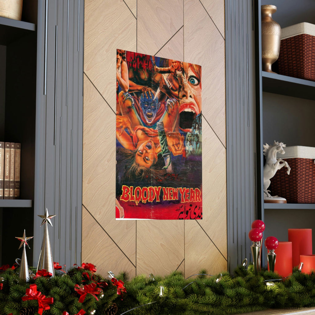 Bloody New Year Pakistani Poster - Premium Matte Vertical Poster - www.desimovies.biz