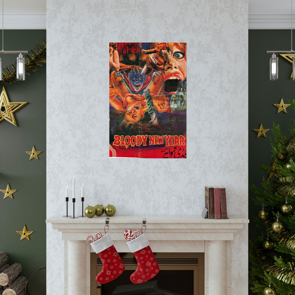 Bloody New Year Pakistani Poster - Premium Matte Vertical Poster - www.desimovies.biz