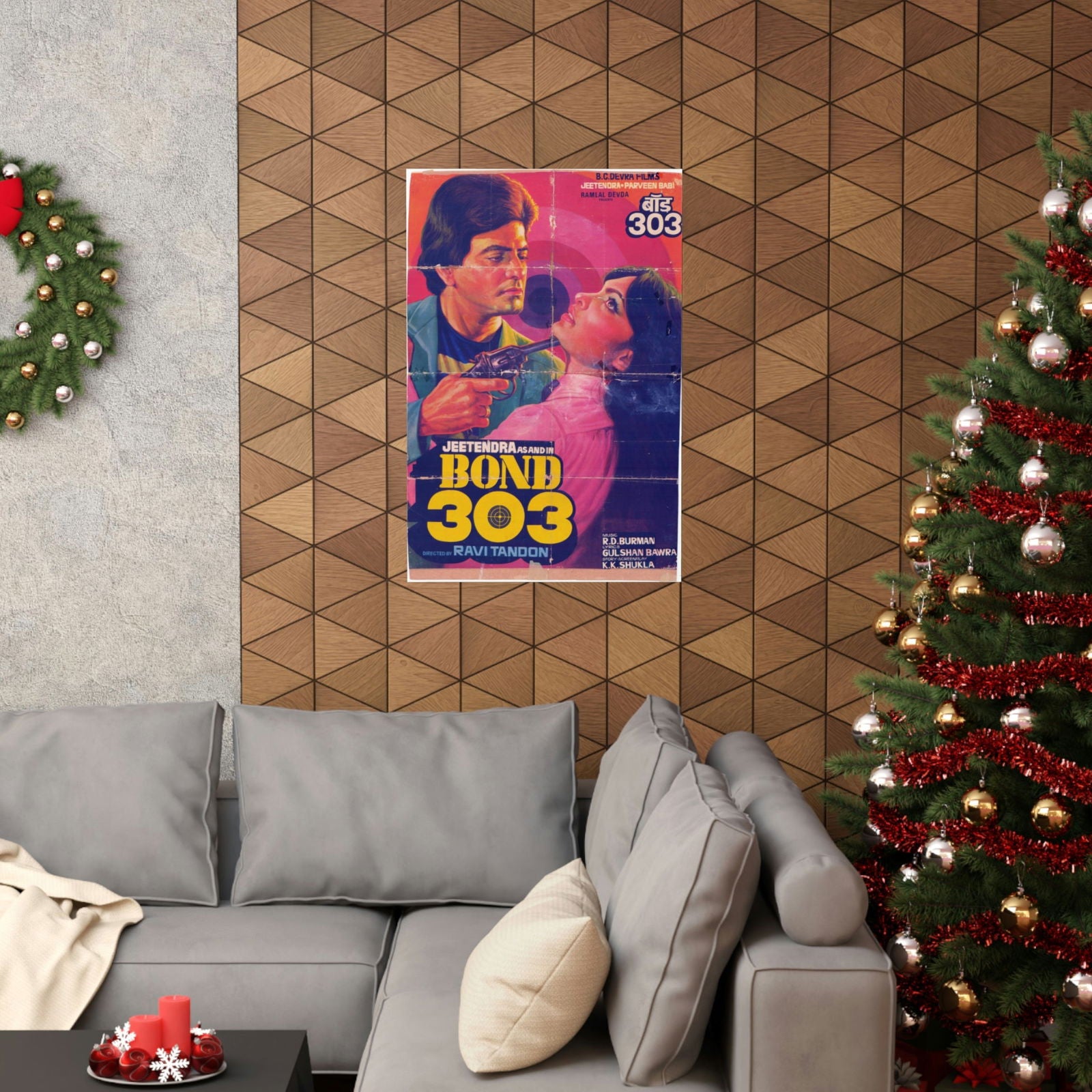 Bond 303 (1985) Premium Matte Vertical Posters - www.desimovies.biz