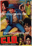 C.I.D. (1956) Original Poster & Song Booklet in Urdu - www.desimovies.biz