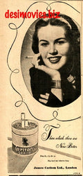 Carlton Cigarettes (1947) Press Advert 1947 - www.desimovies.biz