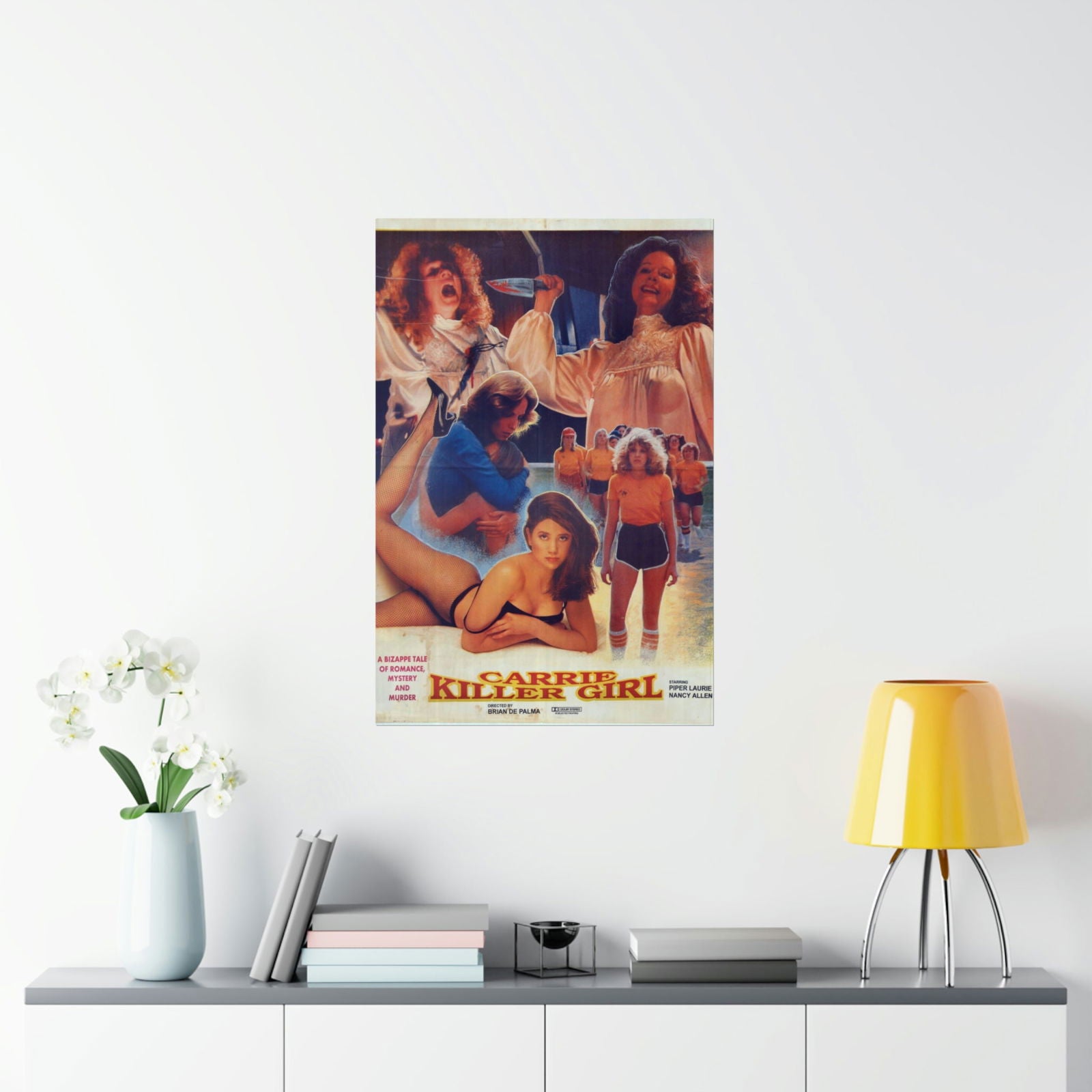 Carrie "Killer Girl" Original Pakistani Poster - Premium Matte Vertical Posters - www.desimovies.biz