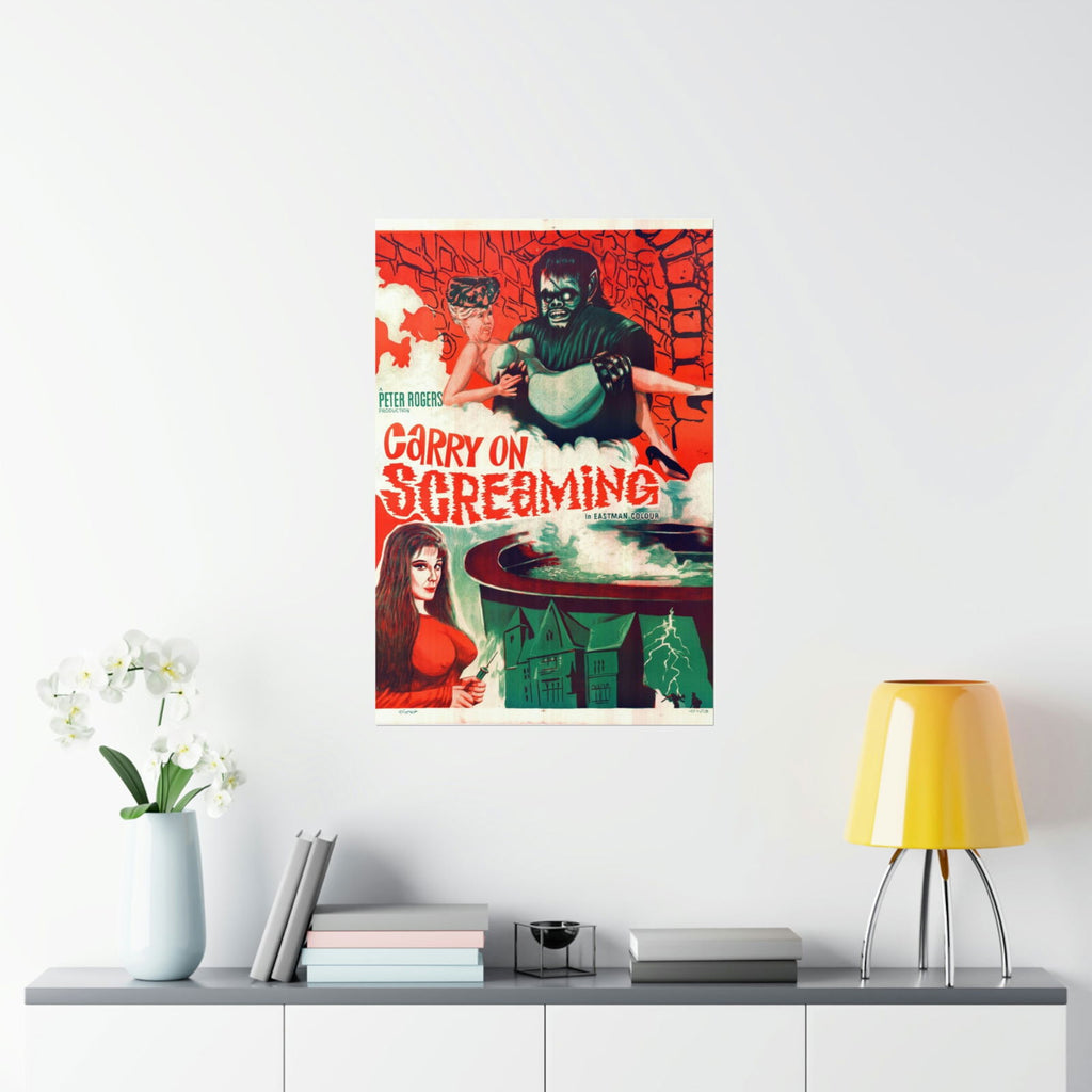 Carry On Screaming (1966) Premium Matte Vertical Posters - www.desimovies.biz