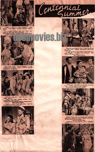 Centennial Summer (1946) Press Ad - www.desimovies.biz