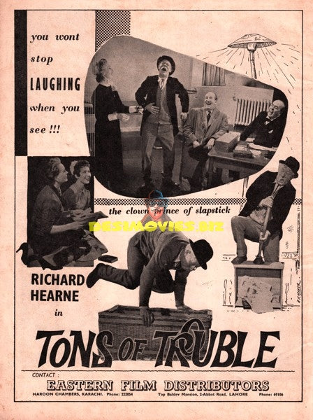 Tons of Trouble (1956) Advert