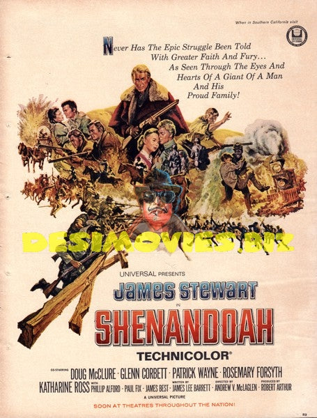 Shenandoah (1965) Advert