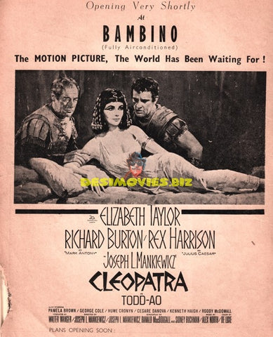 Cleopatra (1963) Press Advert - Bambino Cinema