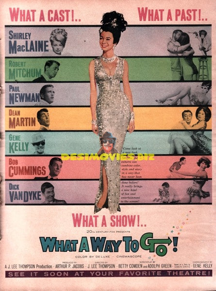 What A Way To Go (1964) Press Ad