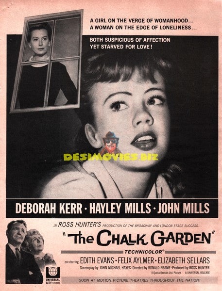 The Chalk Garden (1964) Press Ad