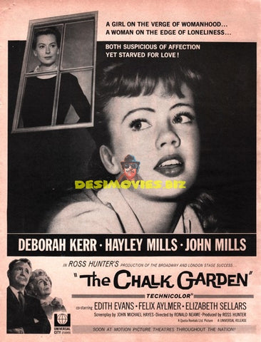 The Chalk Garden (1964) Press Ad