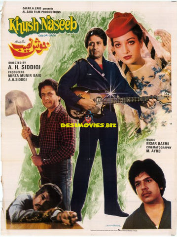 Khush Naseeb (1984)  Original Poster