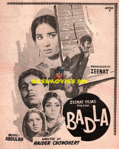 Badla (1968) Advert