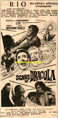 Scars of Dracula Advert (1972)