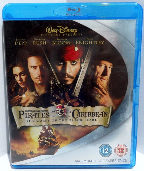 Pirates of the Caribbean: The Curse of the Black Pearl Blu-ray