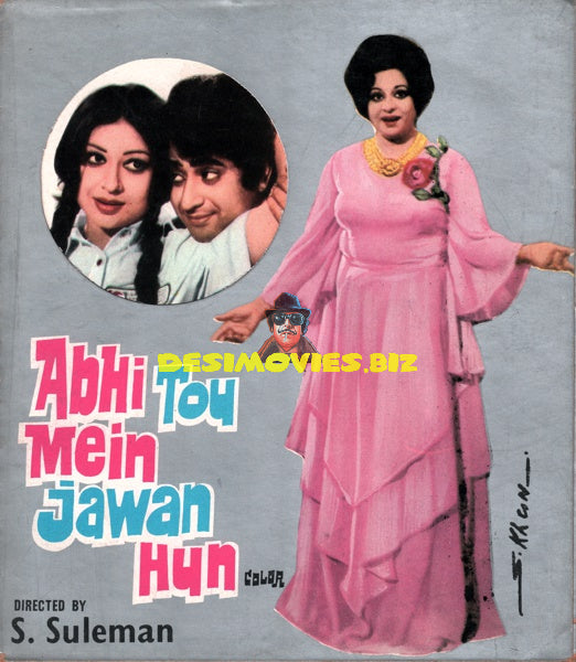 Abhi Tou Mein Jawan Hun (1978) Booklet