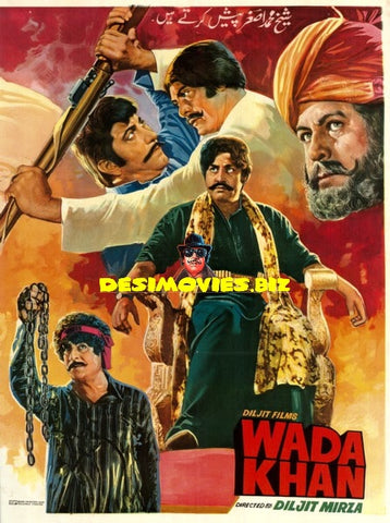 Wadda Khan (1983)  Original Poster - www.desimovies.biz