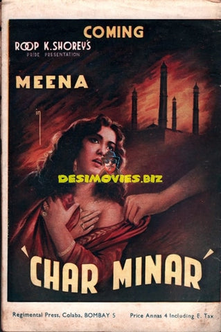 Char Minar (1949) Original Booklet - www.desimovies.biz