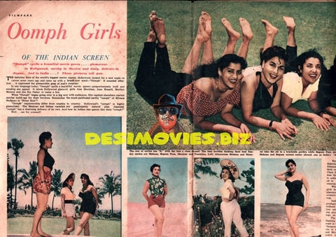 Oomph Girls of the 50s - Filmfare - www.desimovies.biz
