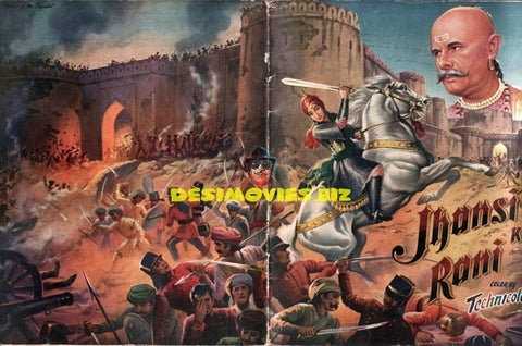 Jhansi Ki Rani (1953) Original Booklet - www.desimovies.biz