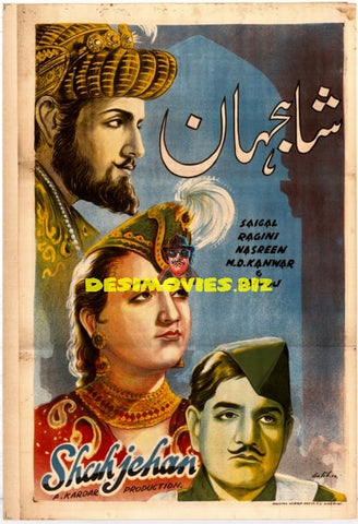 Shahjehan (1946) Original Poster