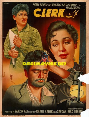 Clerk (1960) Original Poster - www.desimovies.biz