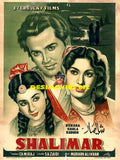 Shalimar (1956) Poster - www.desimovies.biz
