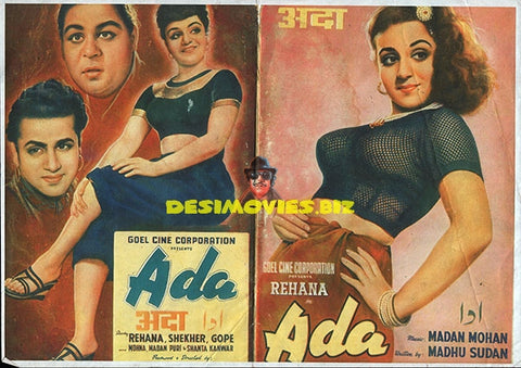 Ada (1951) Booklet