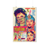 Hatim (1956) Pakistani Premium Matte Vertical Posters - www.desimovies.biz