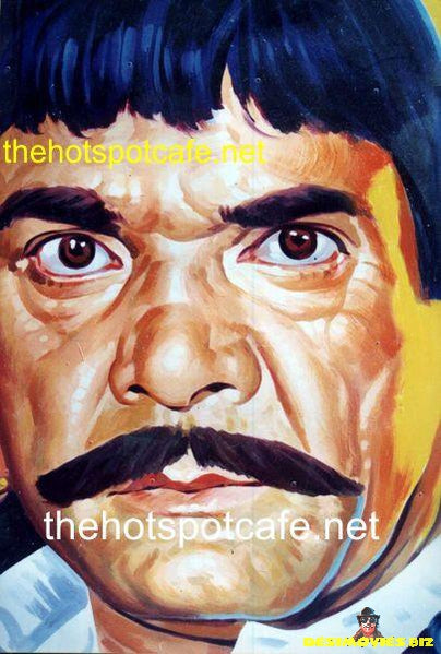 Sultan Rahi - Hand Painted Billboard
