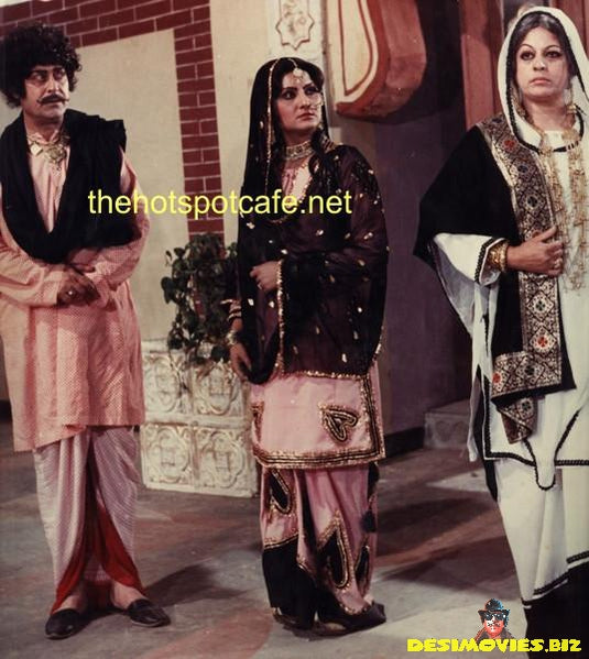 Lollywood Classics Lobby Card - Aasia, Akmal, Sabiha - www.desimovies.biz