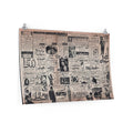 Movie Adverts Pakistan 1973 - Premium Matte horizontal posters - www.desimovies.biz