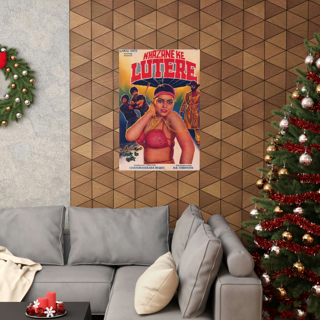 Silk Smitha - Khazane Ke Lutere - Premium Matte Vertical Posters - www.desimovies.biz