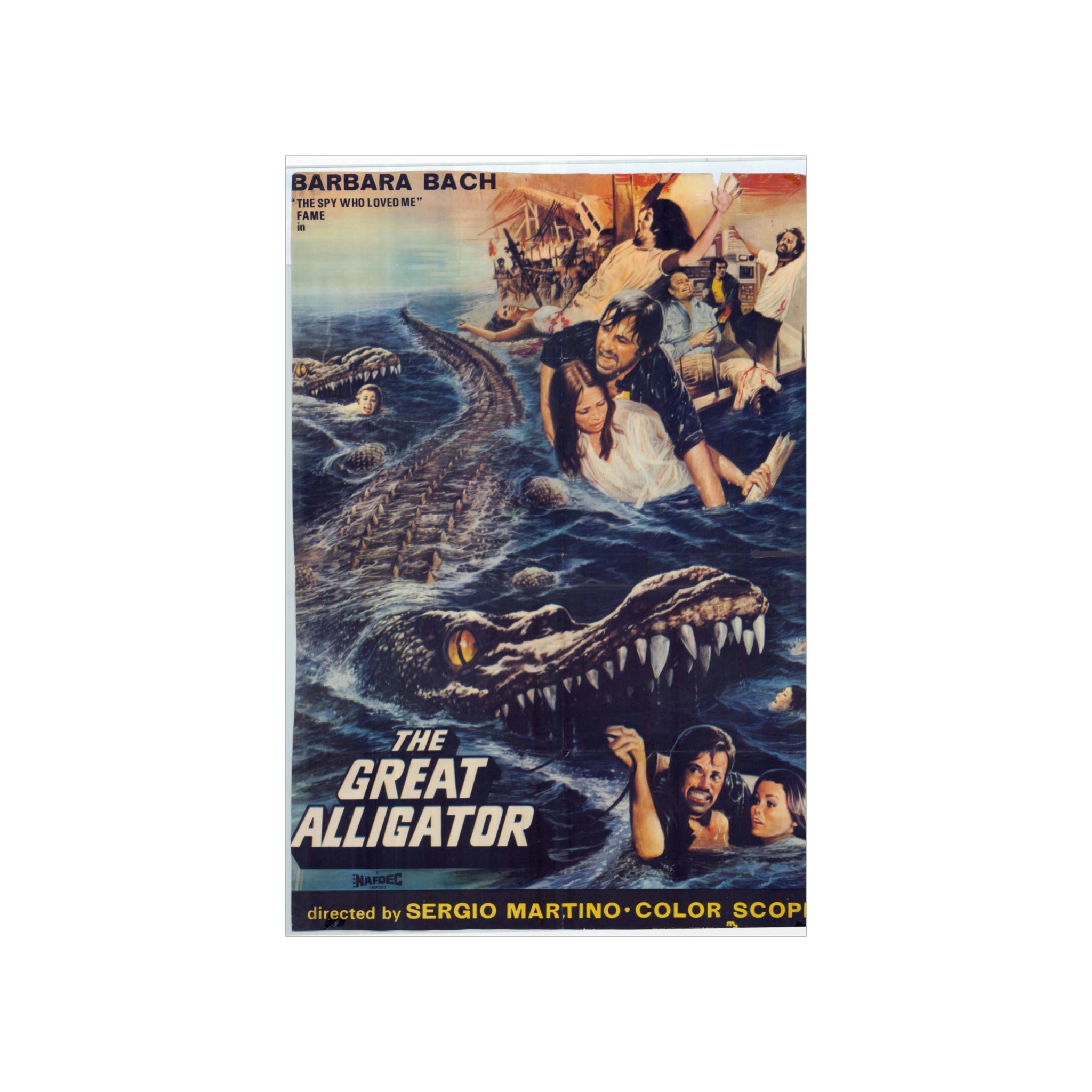 The Great Alligator - Premium Matte Vertical Posters - www.desimovies.biz