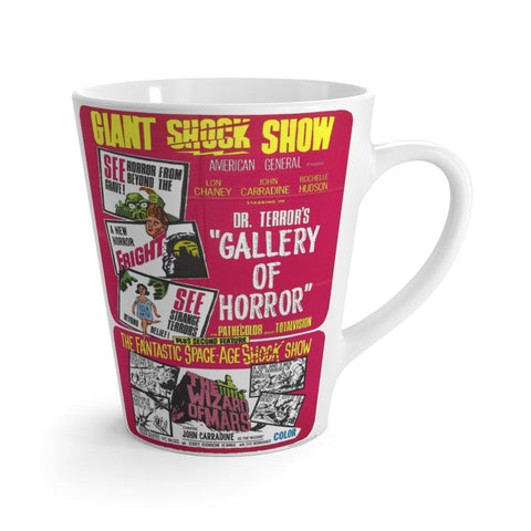 Shock Horror Show Latte mug - www.desimovies.biz