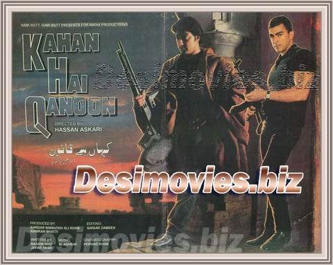 Kahan Hay Qanoon (2000) Original Booklet - www.desimovies.biz
