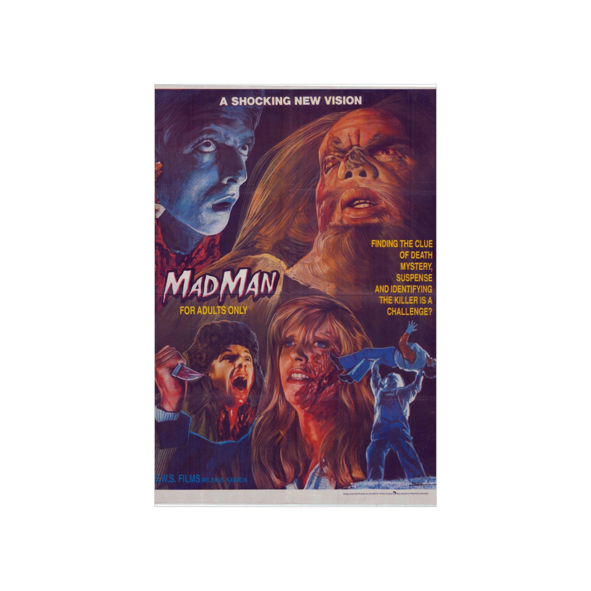 Madman  - Premium Matte Vertical Posters - www.desimovies.biz