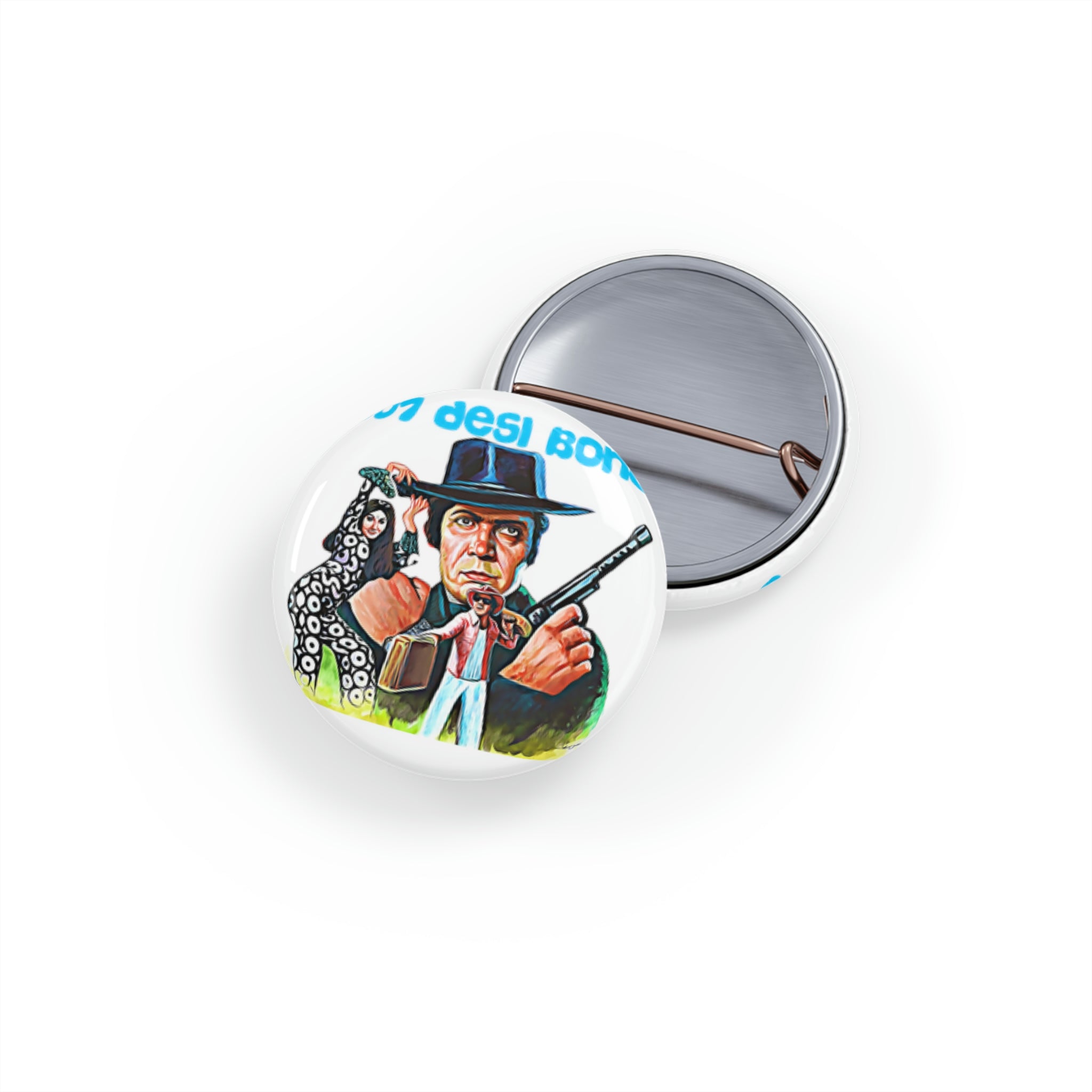 Sultan Rahi - Lollywood - Round Pins - www.desimovies.biz